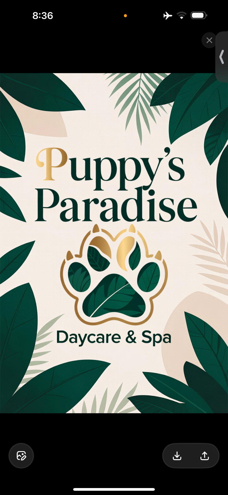 Puppy's Paradise logo